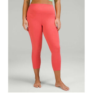 Lululemon Align High-Rise Pant with Pockets 25" Pale Raspberry Sz 6 Nulu Pockets